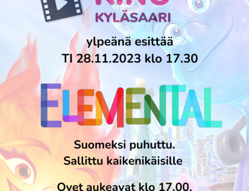 Kino Kyläsaari: Elemental – ti 28.11. klo 17.30