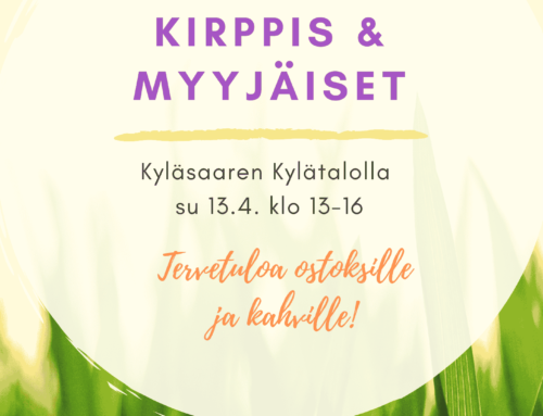 Palmusunnuntain kirppis ja myyjäiset