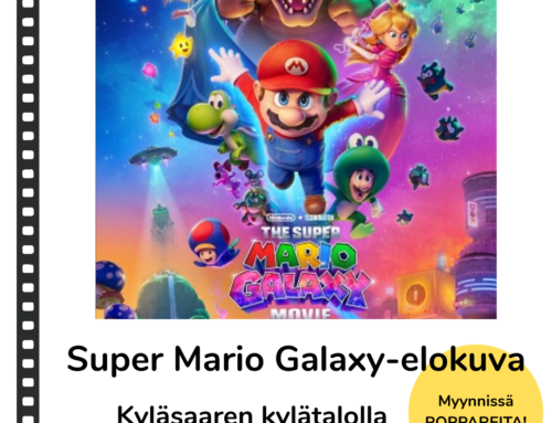 Kino Kyläsaari: The Super Mario Galaxy – to 03.09. klo 17.30